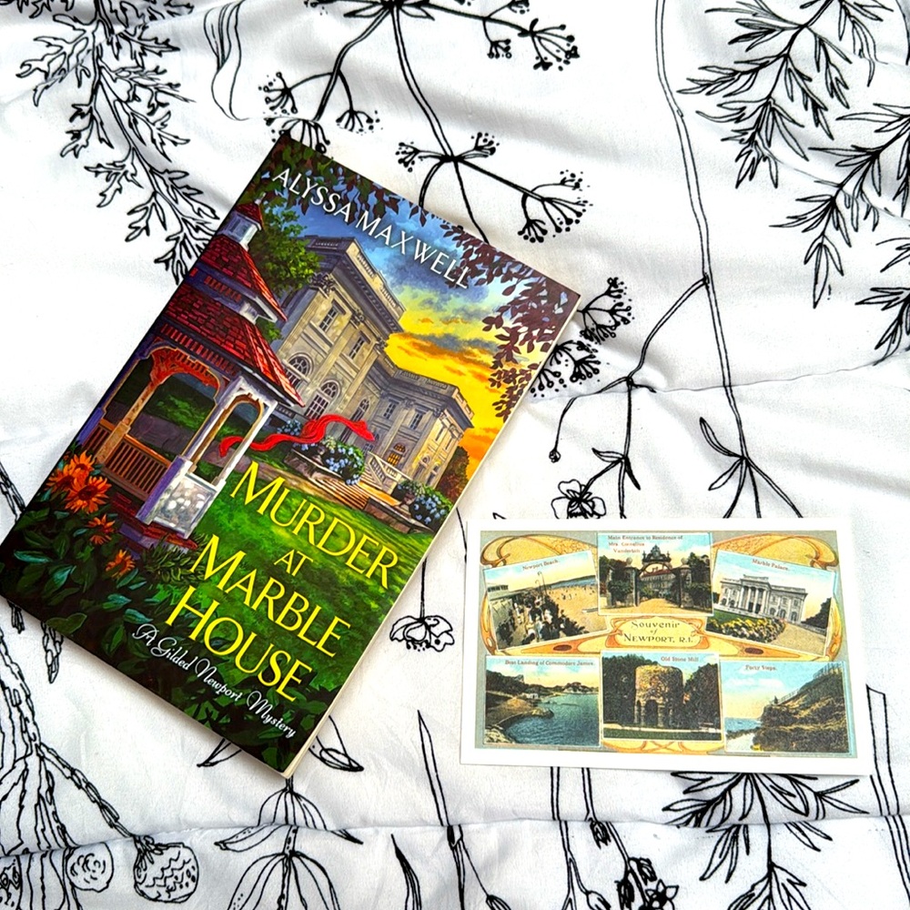 Murder at Marble House a novel by Alyssa Maxwell Newport Rhode Island Mansions - Picture 5 of 7